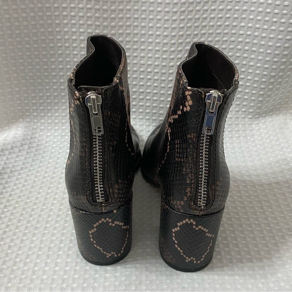 Steve Madden Jillian Snake Print Booties - Picture 6 of 8